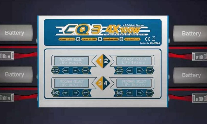 quadcopter battery charger